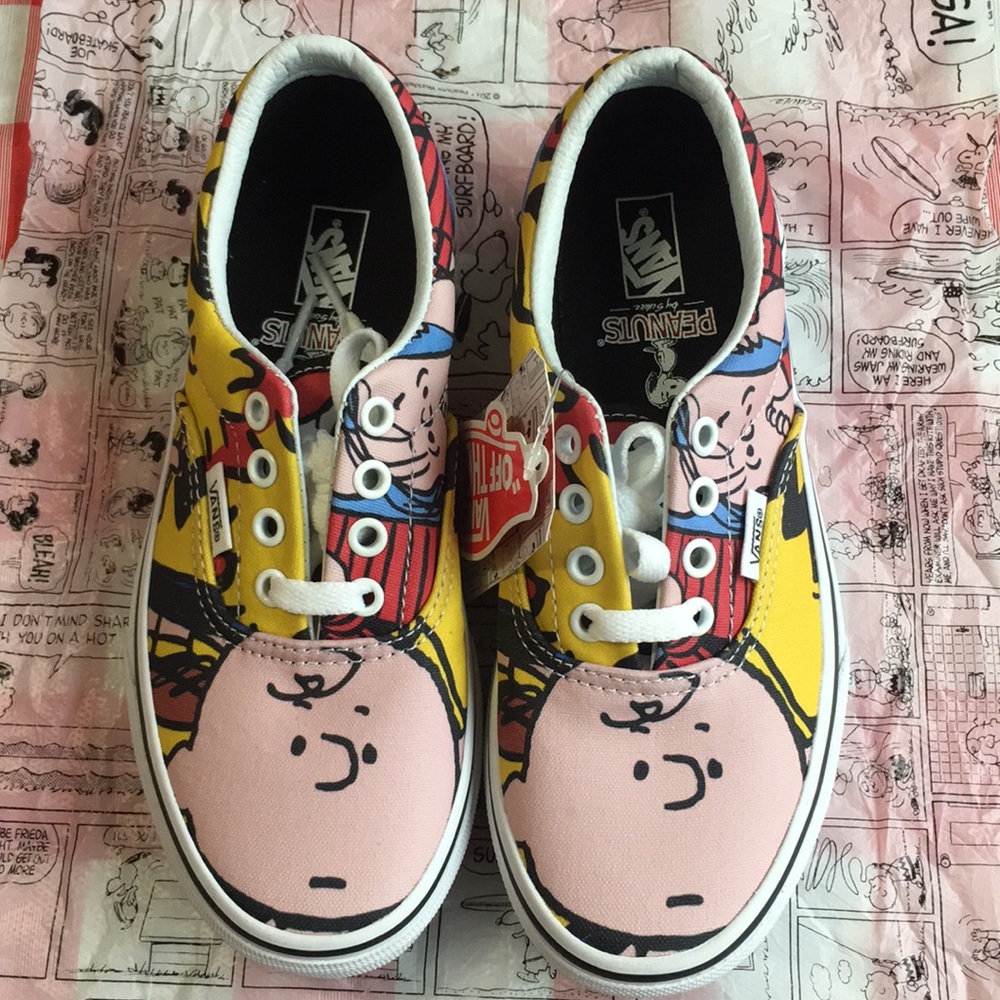 *BRAND NEW* Peanuts x VANS Kids Lace-Up Sneaker
